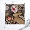 Rabbit Neutral Damask Red Floral Botanical Earth Tones Traditional Arts And Crafts Custom Printed Fabric by Spoonflower Various Fabrics by the Yard or Fat Quarter